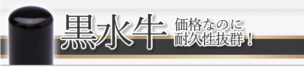 黒水牛の印鑑